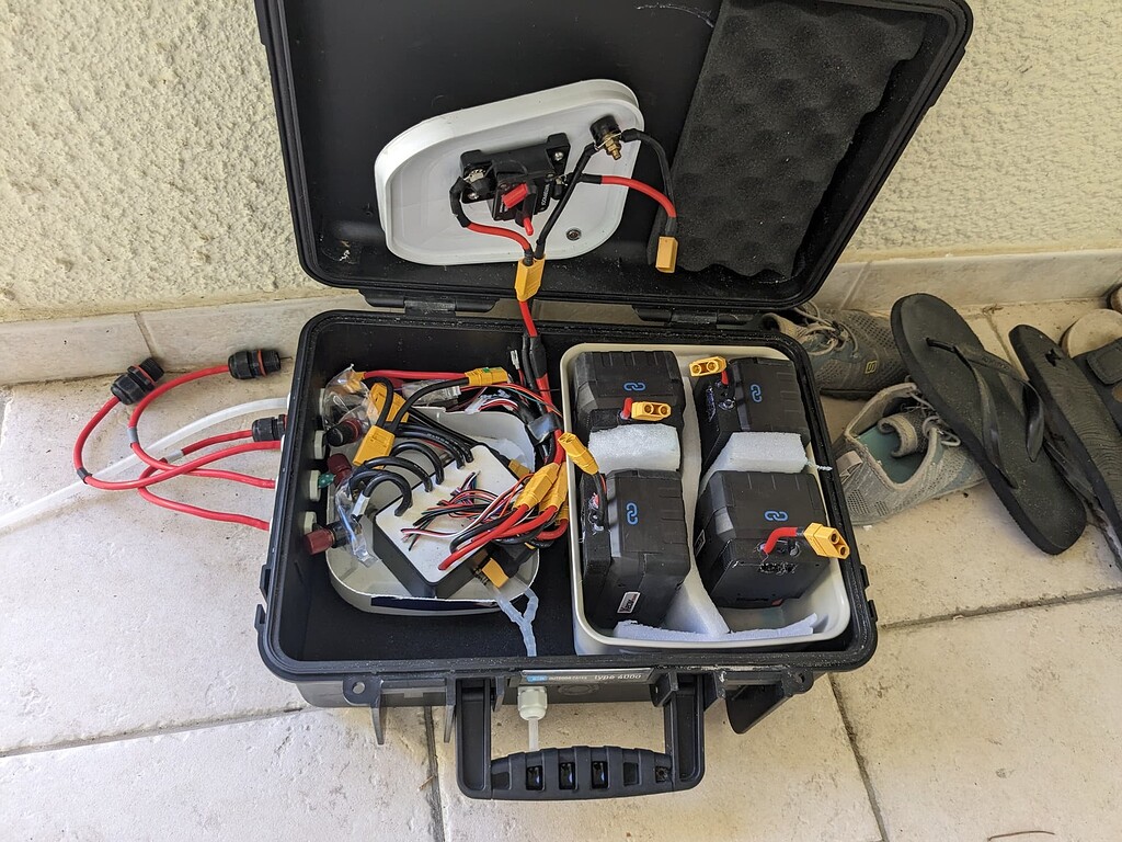 Perfect low cost lithium ion commercial battery for efoil or foil drive