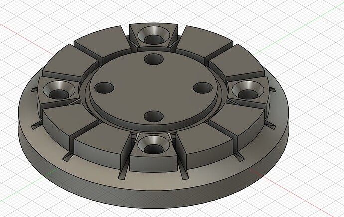 Flipsky 6384 waterproof Motor Foil drive 3 blade metal adapter