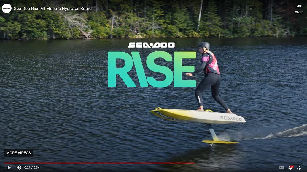 Seadoo efoil coming soon apparently efoils Electric Hydrofoil
