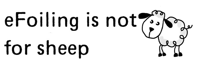 efoiling is not for sheep