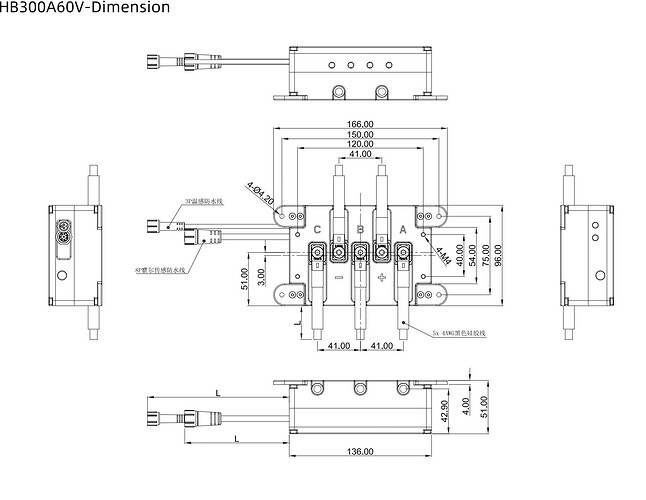 HB300A60V-电调外观尺寸图(1)_副本
