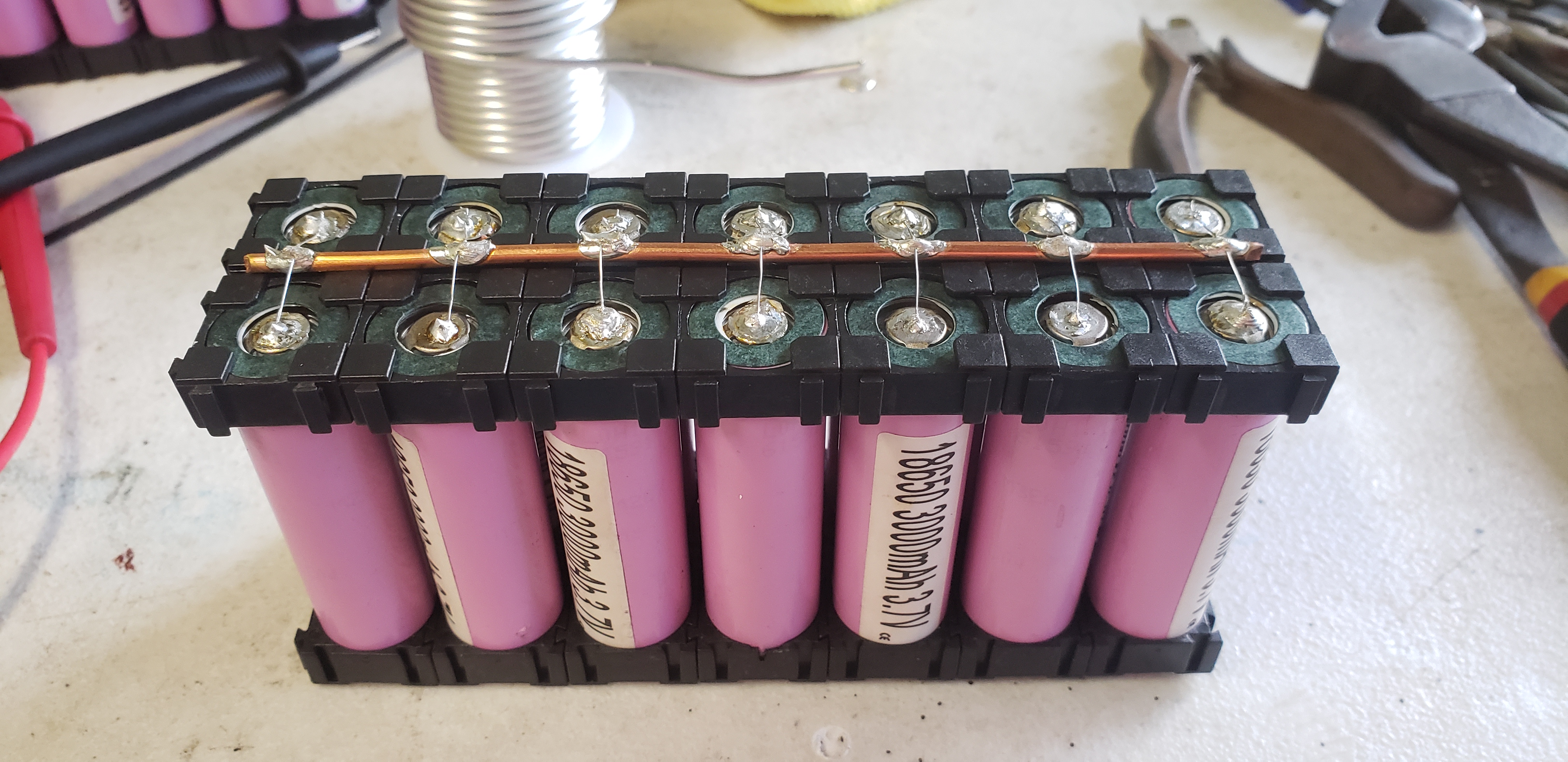 Building 18650 battery with individual cell fuse wires - Electronics (ESC, batteries) - FOIL.zone