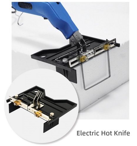 Hot knife grooving tool