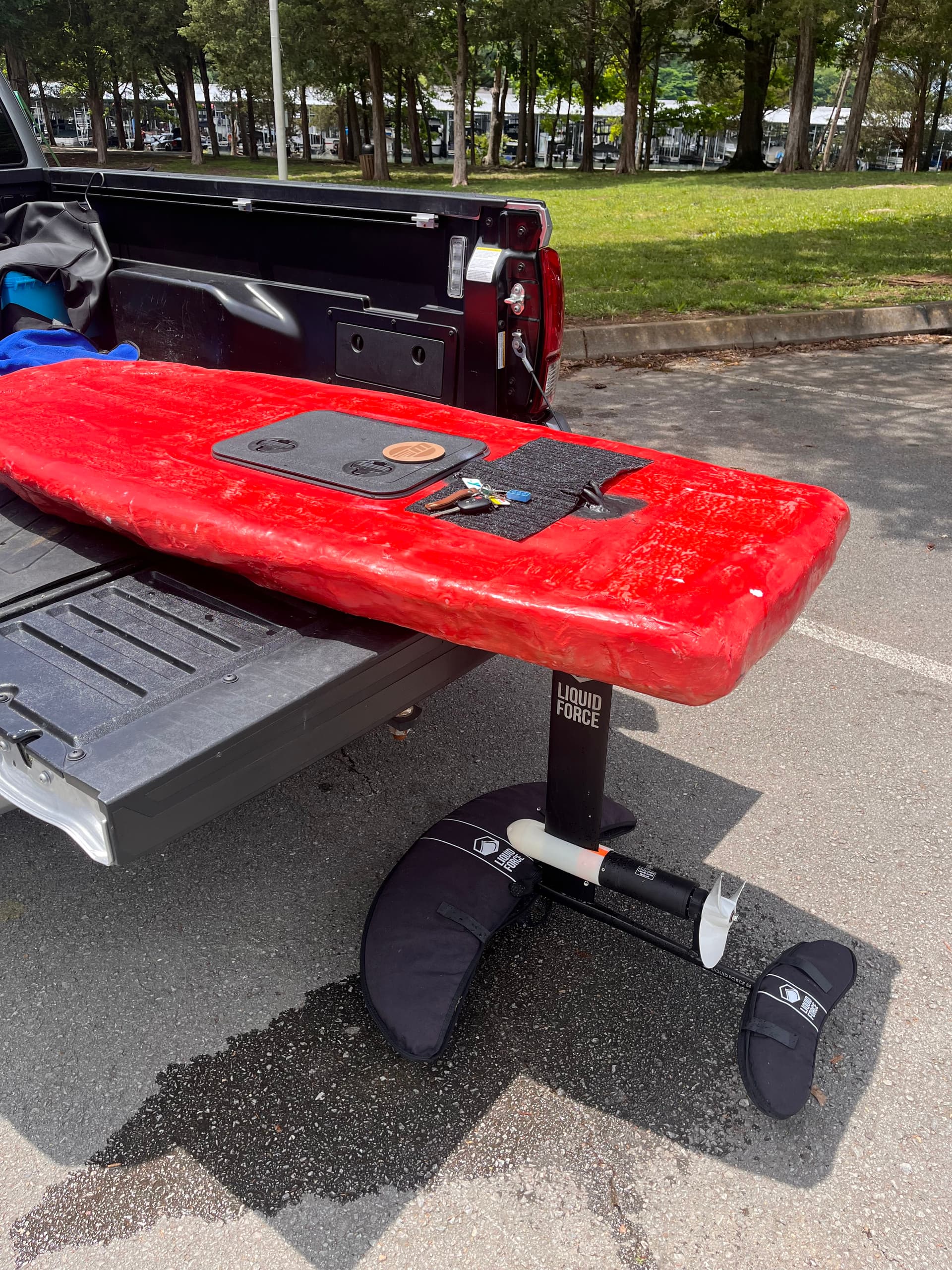 Simple Build from East Tennessee efoils Electric Hydrofoil Surfboards FOIL.zone